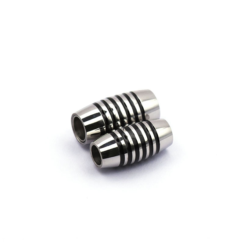 10pcs 5/6mm Tube Stainless Ste - Patent Leather Shine recension och pris