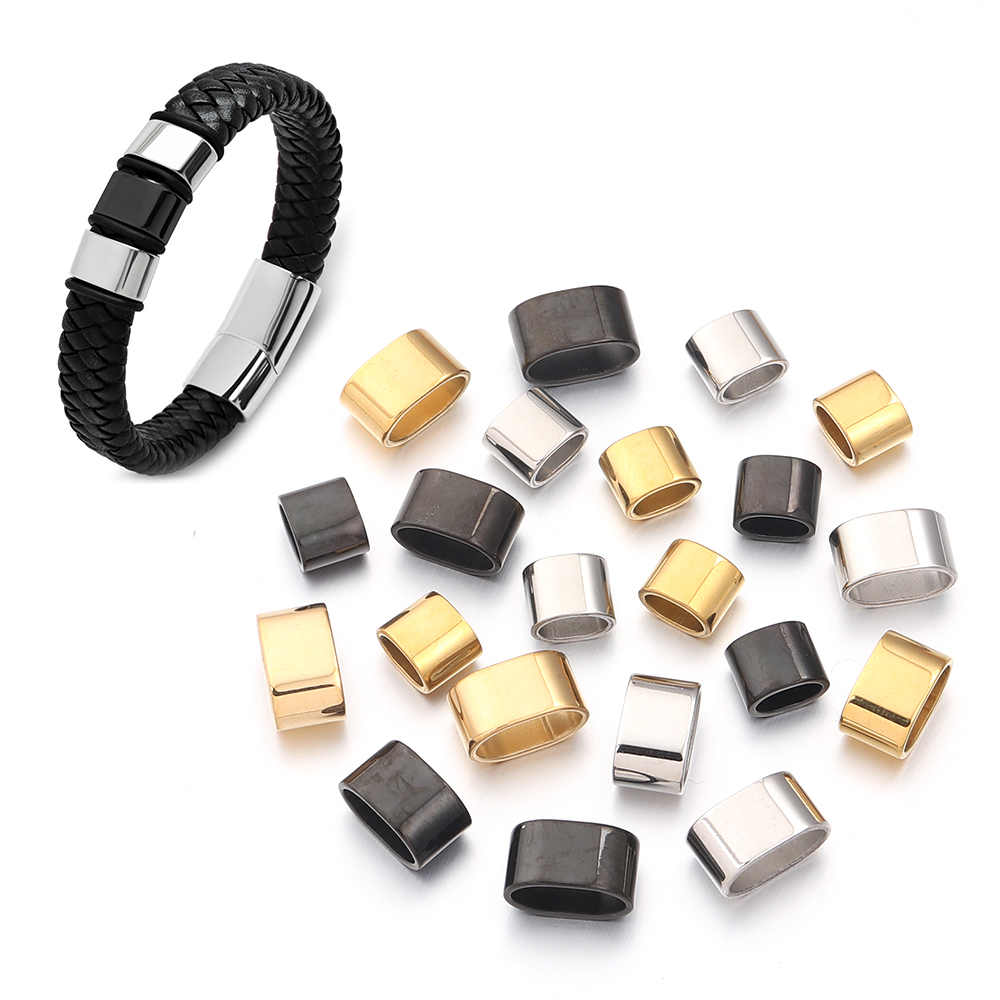 6pcs Flat Stainless Steel Tube - Patent Leather Shine recension och pris