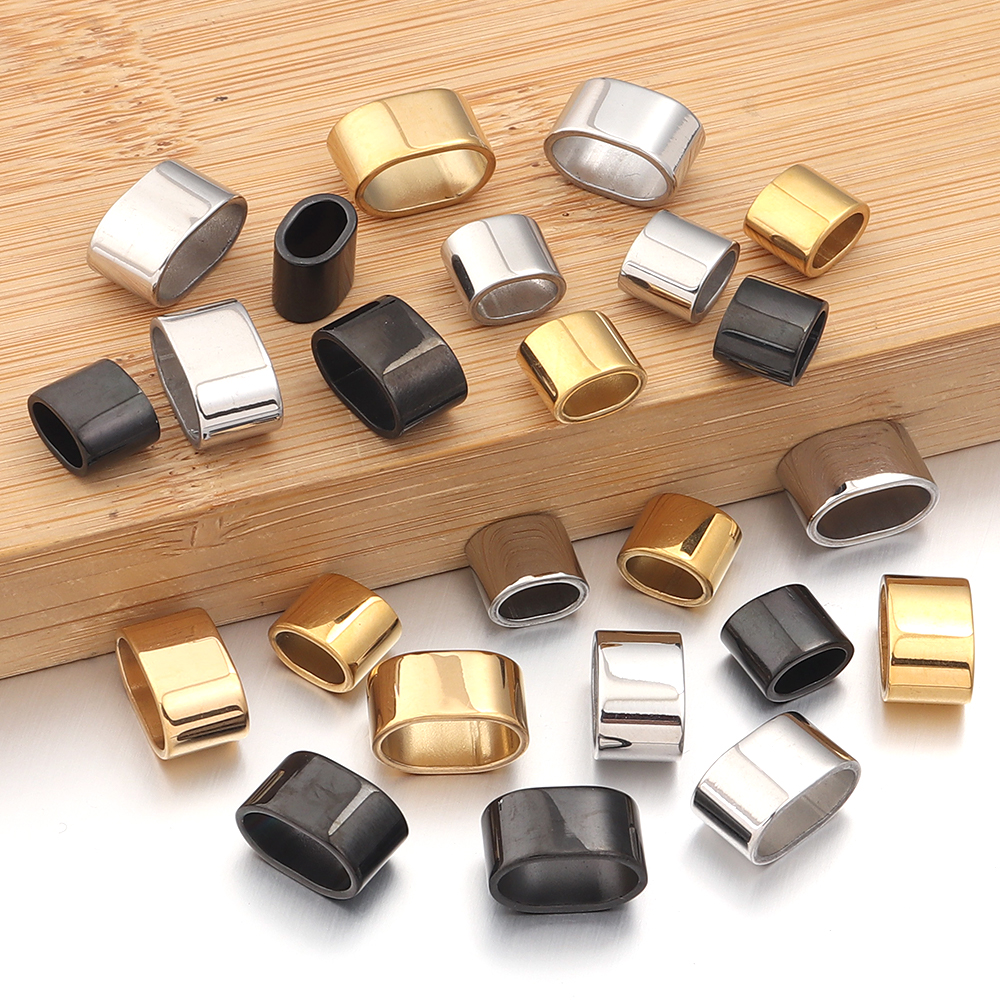 6pcs Flat Stainless Steel Tube - Patent Leather Shine recension och pris