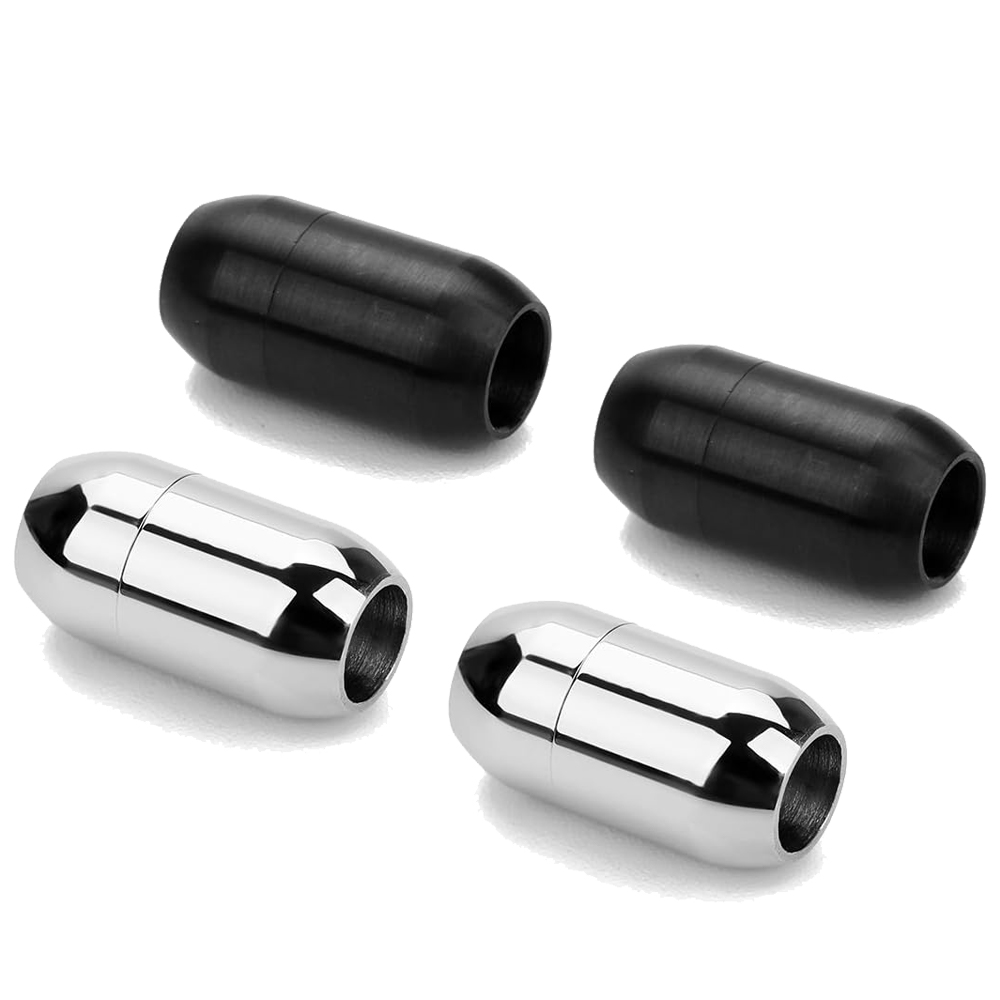 2pcs Stainless Steel Magnetic  - Patent Leather Shine recension och pris