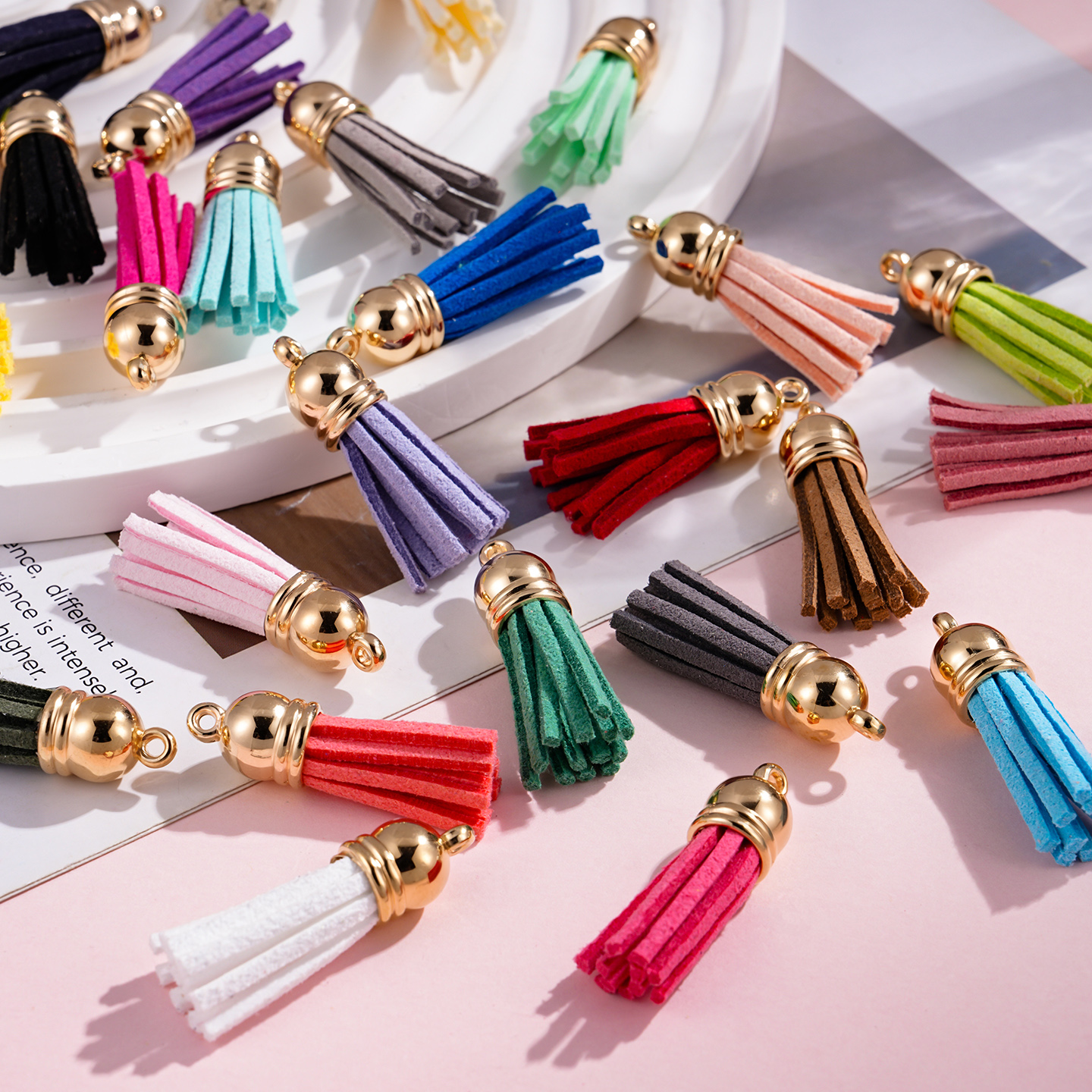 20pcs/Lots Tassel Synthetic Su - Patent Leather Shine recension och pris