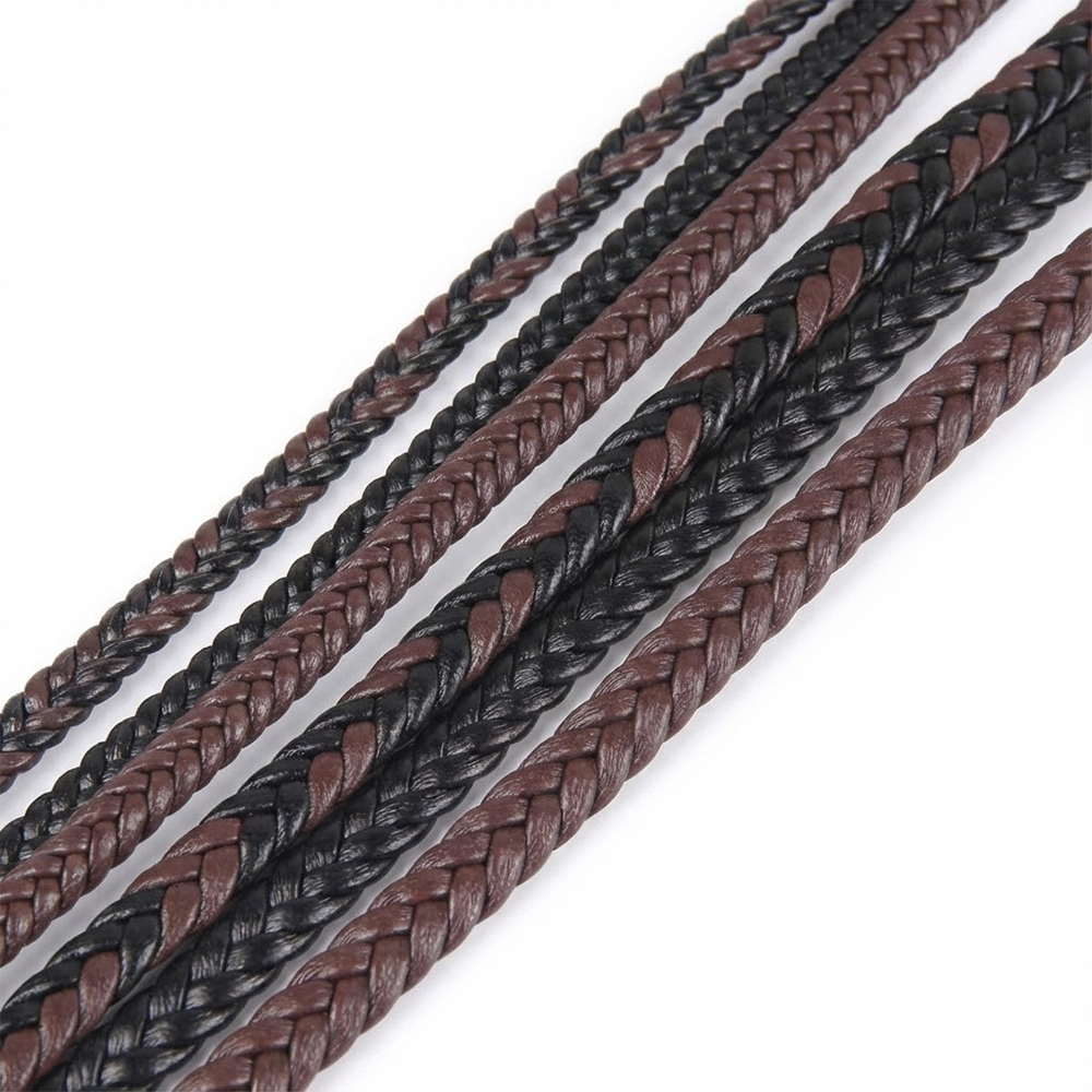 2meters PU Leather Cord 6mm/8m - Patent Leather Shine recension och pris