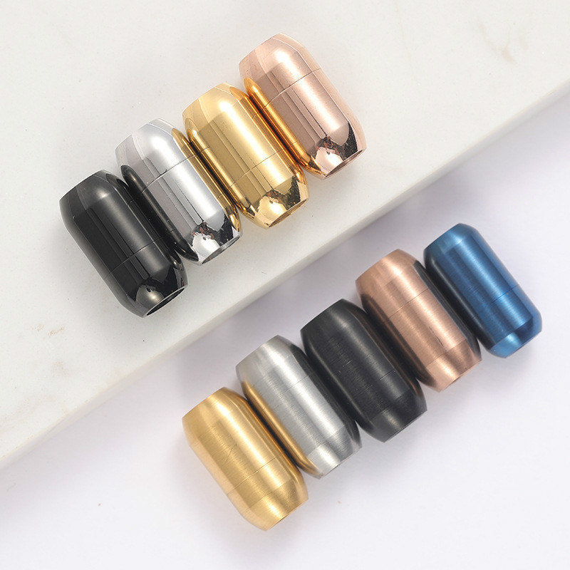 5Pcs/Lot Stainless Steel Magne - Patent Leather Shine recension och pris