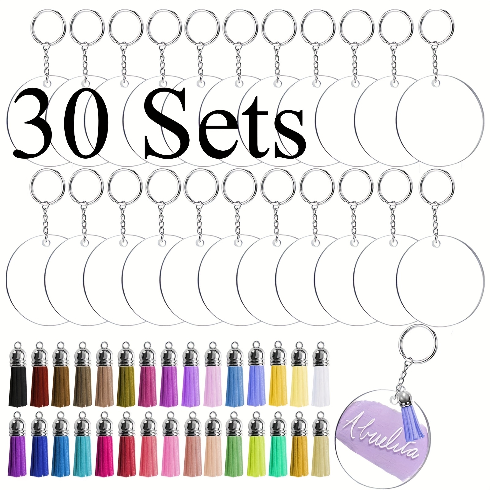 30Sets DIY Classics Fashion Ta - Patent Leather Shine recension och pris