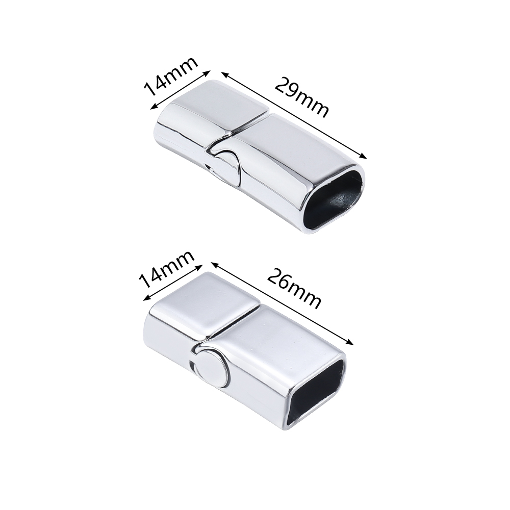5Pcs Alloy Magnetic Clasps Rou - Patent Leather Shine recension och pris